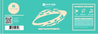 DAILY GLOW PROBIOTIC label